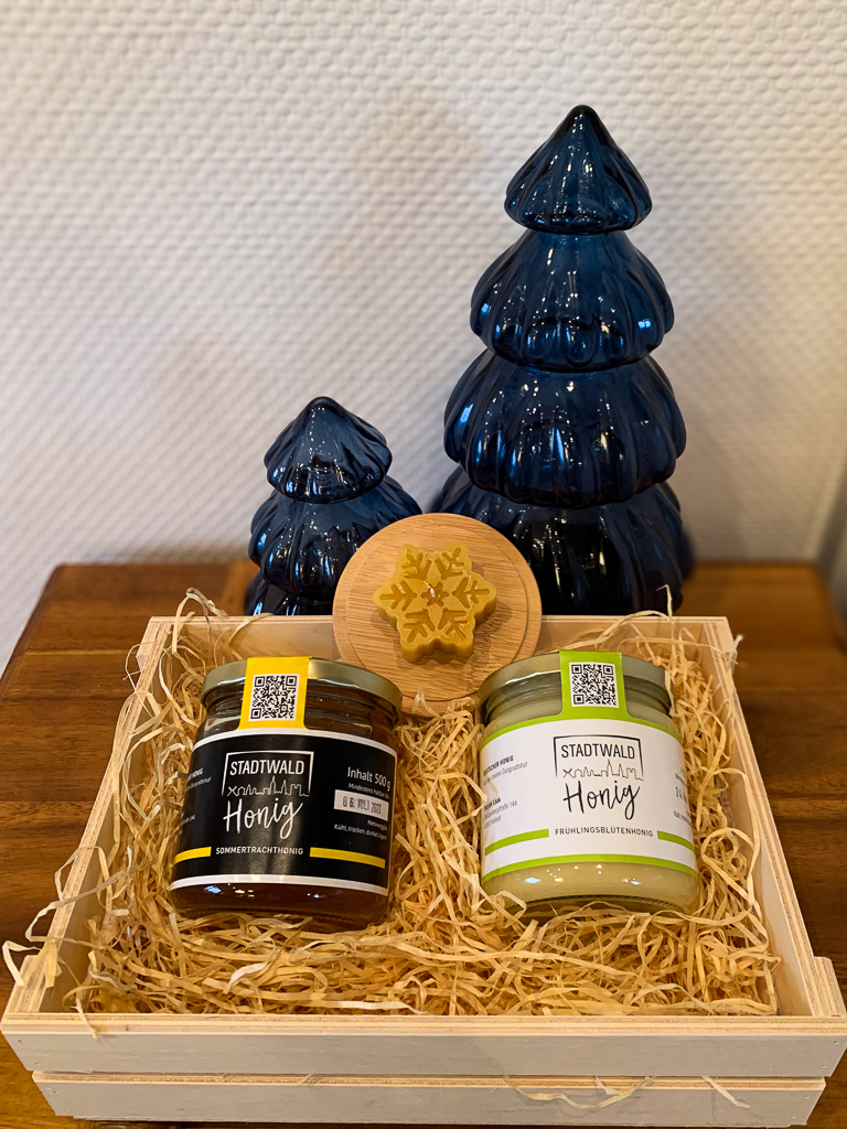 Weihnachtspräsent Honig